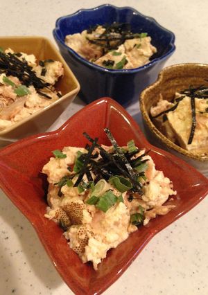 豆腐＆ツナ混ぜるだけサラダ？和え物？-レシピのメイン写真