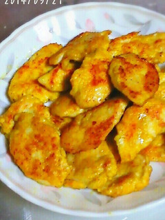 鶏ささみのカレーソテー-レシピのメイン写真