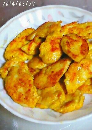 鶏ささみのカレーソテー-レシピのメイン写真
