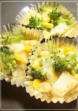 お弁当簡単1品♡厚揚げのホイル焼き-レシピのメイン写真