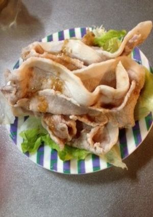 しゃっきり冷しゃぶ-レシピのメイン写真