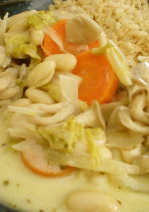 鶏手羽元と白豆のクリーム煮-レシピのメイン写真