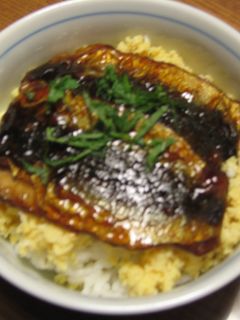 イワシの蒲焼丼-レシピのメイン写真