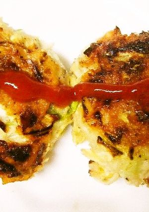 春キャベツと鶏ミンチのバーグ-レシピのメイン写真