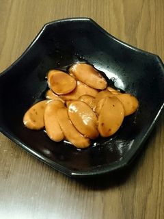 ★魚肉ソーセージの照り焼き★-レシピのメイン写真