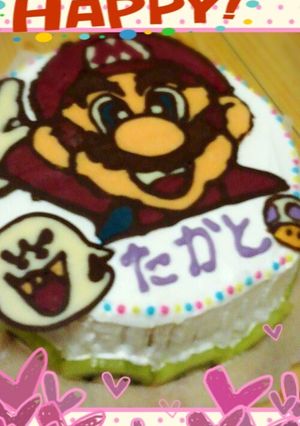 マリオケーキψ-レシピのメイン写真