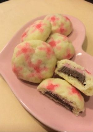 春♪桜咲く可愛いソフトクッキーinチョコ-レシピのメイン写真