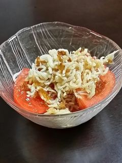 冷え冷えトマトonシャリっとしらす-レシピのメイン写真