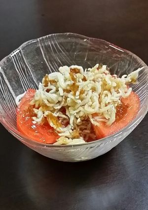 冷え冷えトマトonシャリっとしらす-レシピのメイン写真