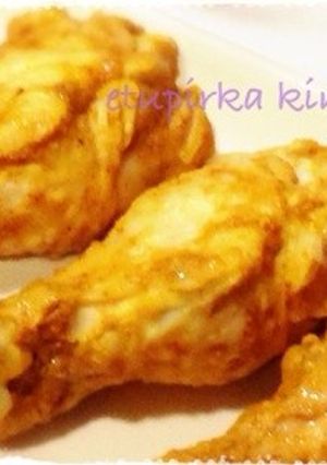 袋で簡単本格☆鶏手羽元のタンドリーチキン-レシピのメイン写真