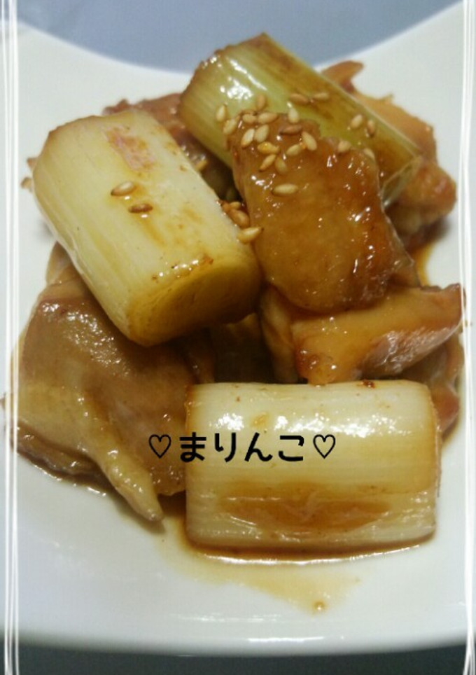 ♡鶏肉と長ネギの照り焼き♡-レシピのメイン写真