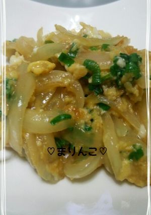 ♡卵とじ♡-レシピのメイン写真