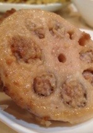 超簡単 レンコンの肉詰め-レシピのメイン写真