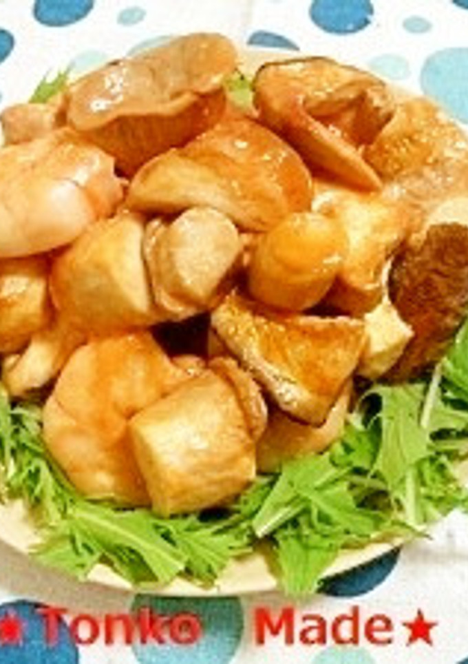 海老とエリンギのマヨケチャ炒め-レシピのメイン写真