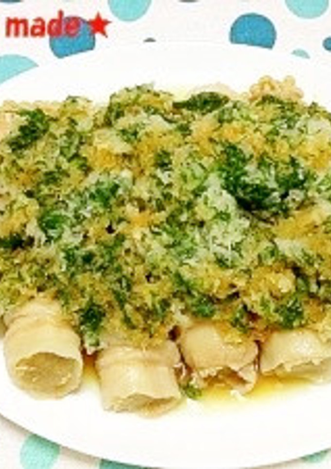 エノキの豚肉巻・ネギおろしソース-レシピのメイン写真