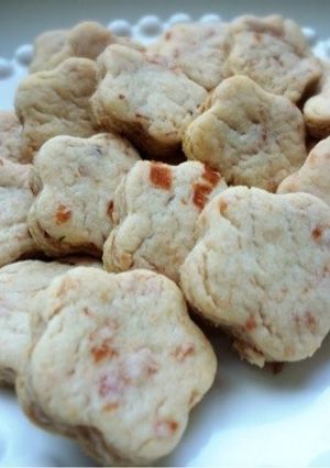 春♪お花見♪可愛いおつまみ梅干しクッキー-レシピのメイン写真