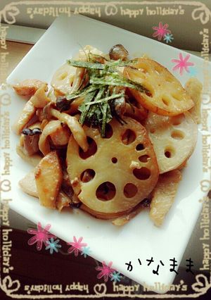 絶品！レンコンとむね肉のマヨソース炒め☆-レシピのメイン写真