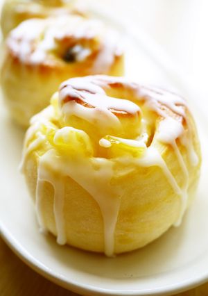 シナモンレーズン☆りんごパン（Hb生地） by ほっこり～の