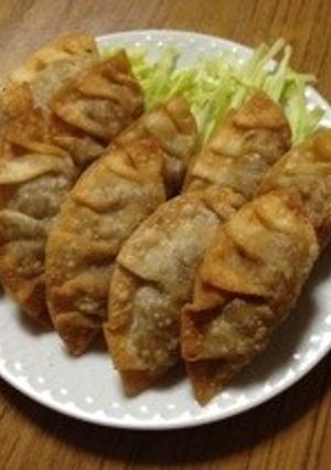 超簡単！納豆揚げ餃子 ＊-レシピのメイン写真