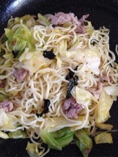 韓国のり塩焼きそば-レシピのメイン写真