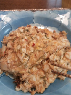 ハリケーン玉子in握り豆腐-レシピのメイン写真
