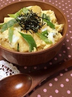 めんつゆで衣笠丼-レシピのメイン写真