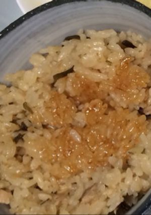 塩昆布とツナの炊き込みご飯-レシピのメイン写真