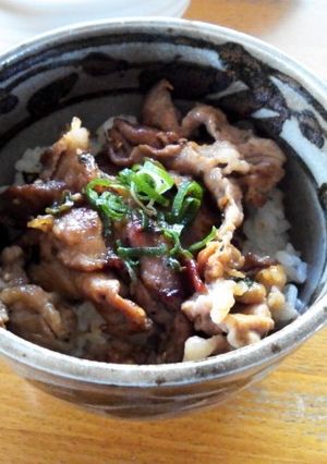 簡単☆豚こま丼-レシピのメイン写真