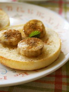 バナナ蜂蜜シナモントースト-レシピのメイン写真