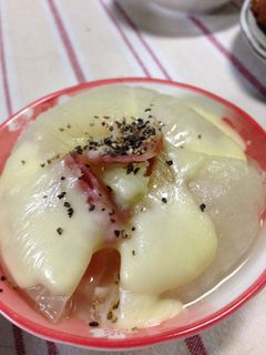 新玉ねぎとベーコンでチン♪-レシピのメイン写真