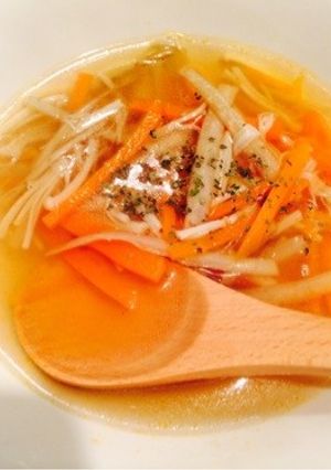 パンにもご飯にも◎簡単絶品ごぼうスープ-レシピのメイン写真