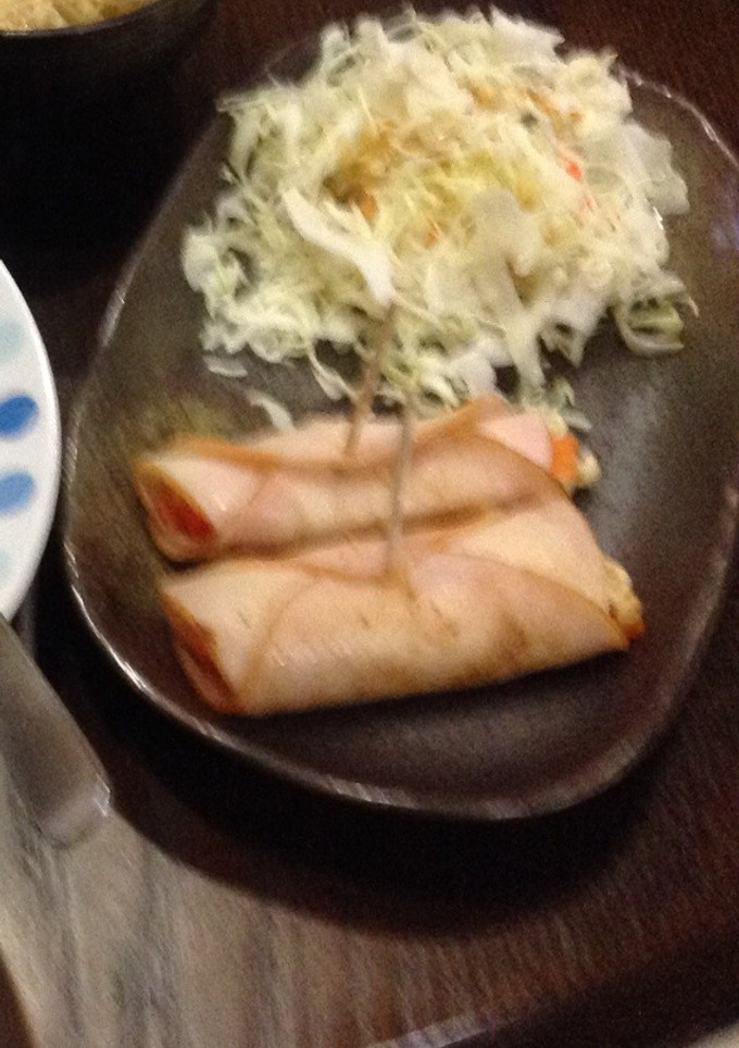 バター焼きハム巻き巻き-レシピのメイン写真