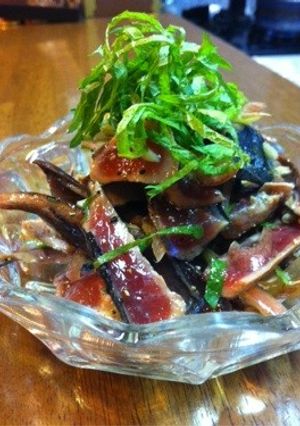 カツオのタタキ 簡単塩だれ和え-レシピのメイン写真