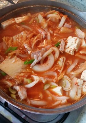 韓国料理 キムチチゲ-レシピのメイン写真