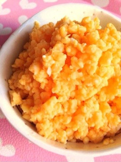 そぼろ丼に!簡単ふわふわたまご♪-レシピのメイン写真