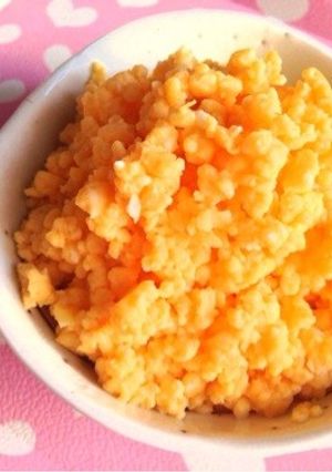 そぼろ丼に！簡単ふわふわたまご♪-レシピのメイン写真