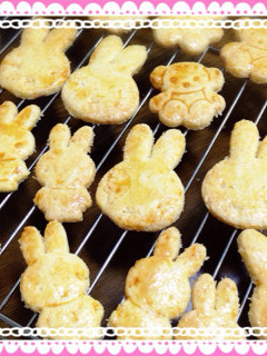 簡単 型抜きクッキー(ココナッツ入り)-レシピのメイン写真