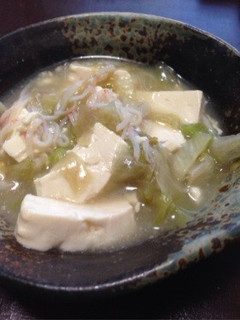 豆腐のレタスカニあん-レシピのメイン写真
