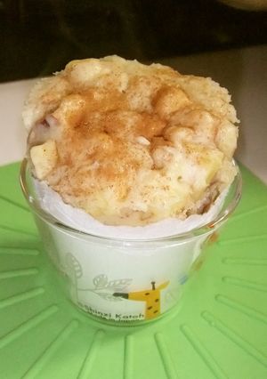 レンジで♪バナナ風味のサツマイモ蒸しパン-レシピのメイン写真