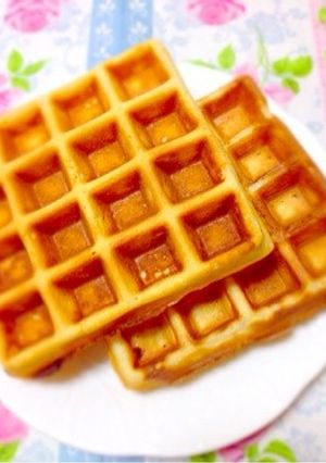 基本のワッフル-レシピのメイン写真