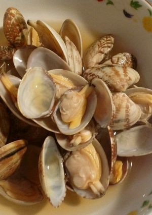 アサリの酒蒸し-レシピのメイン写真