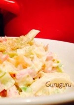 パプリカのコールスローサラダ-レシピのメイン写真