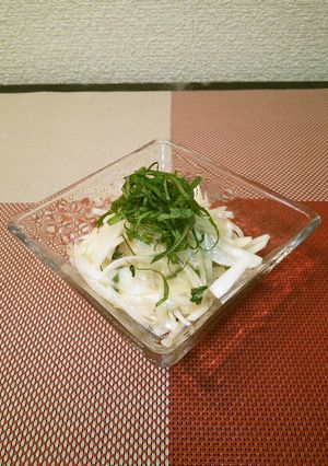 【松橋】春を感じる新たまねぎ簡単ナムル！-レシピのメイン写真