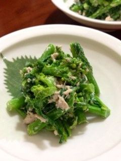 菜の花のツナ和え-レシピのメイン写真