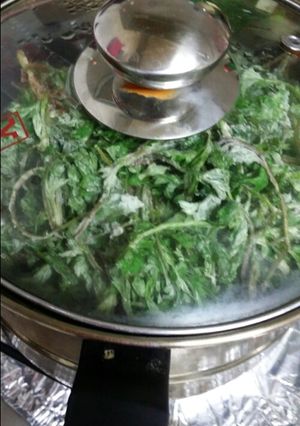 韓国料理よもぎ蒸し 쑥찜-レシピのメイン写真