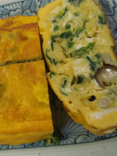 ニラ玉卵焼き-レシピのメイン写真