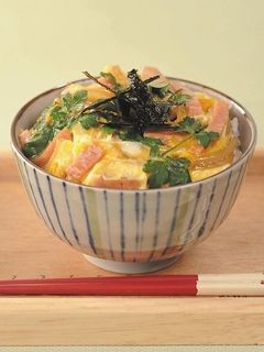 スパム®の友だち丼(卵とじ丼)-レシピのメイン写真