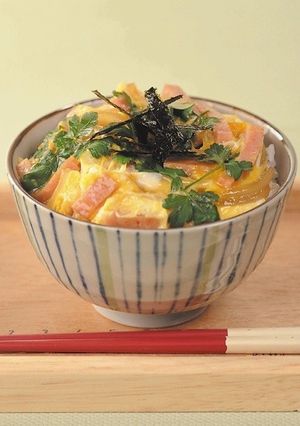 スパム®の友だち丼（卵とじ丼）-レシピのメイン写真