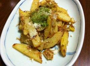 じゃがいもとささみ缶詰の簡単カレー炒め-レシピのメイン写真