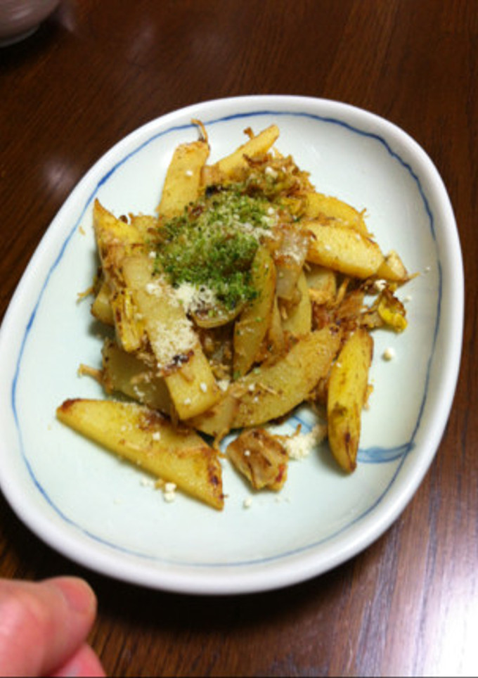 じゃがいもとささみ缶詰の簡単カレー炒め-レシピのメイン写真